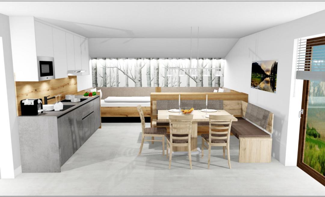 フィスHaus Enzianアパートメント エクステリア 写真